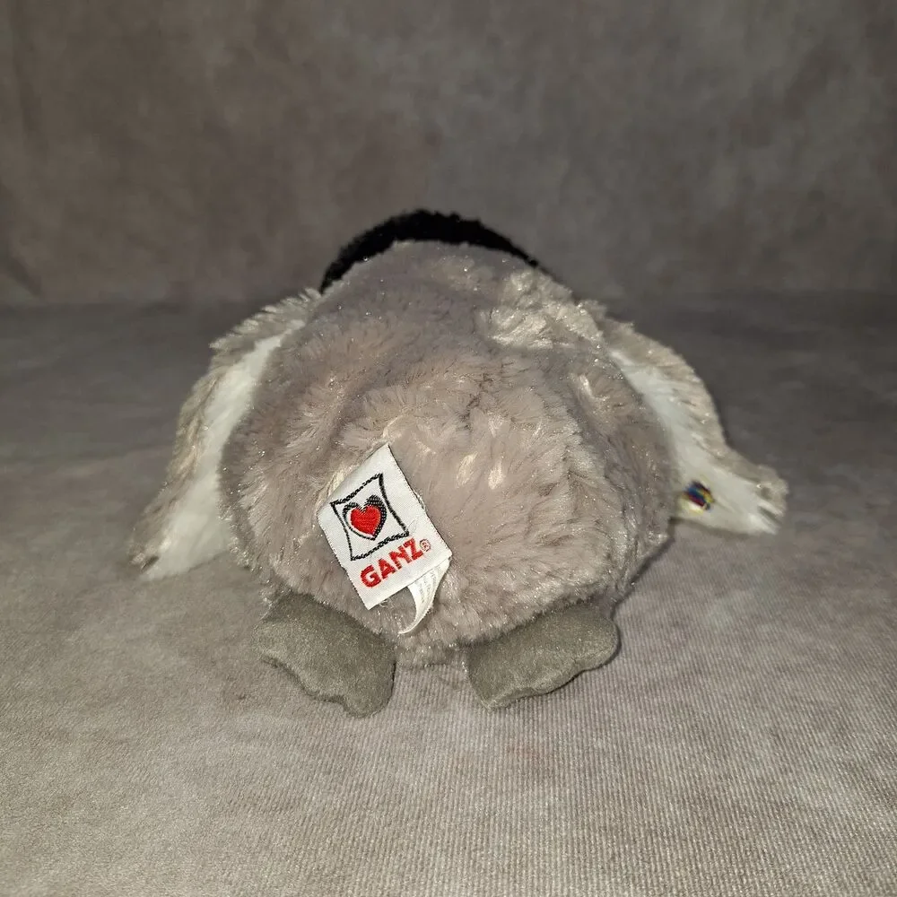 Ganz Webkinz Plush Baby Penguin Grey Black White No Code Stuffed Animal